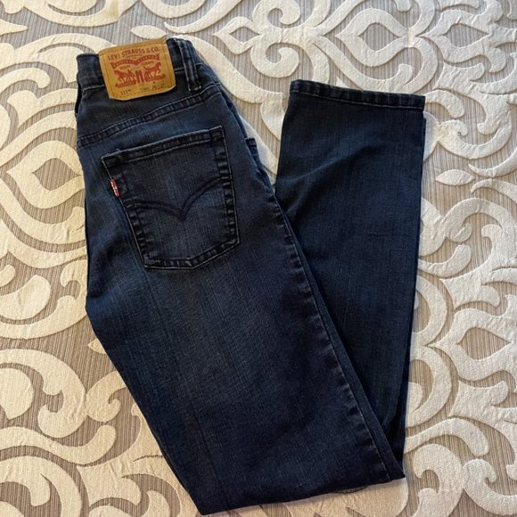 Levi's Other - Boys Youth Levi's 511 Slim Straight Leg Classic Denim Blue Jeans Size 12 Regular